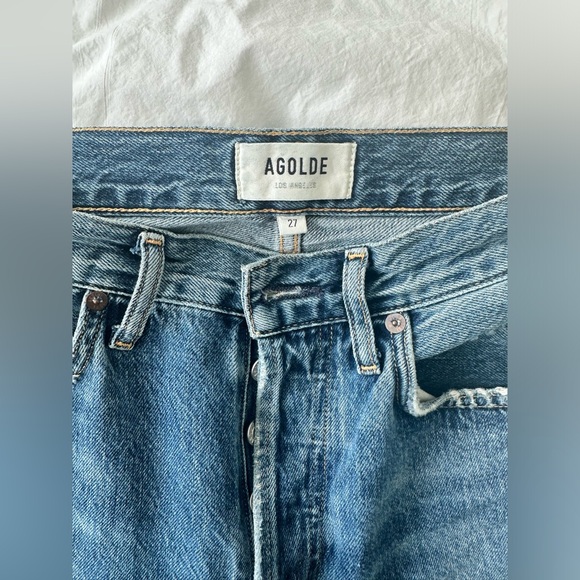 Agolde Riley Crop Straight Jeans - Picture 9 of 10